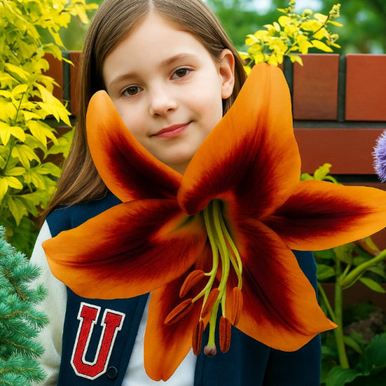 Лілія гігант Red Morning