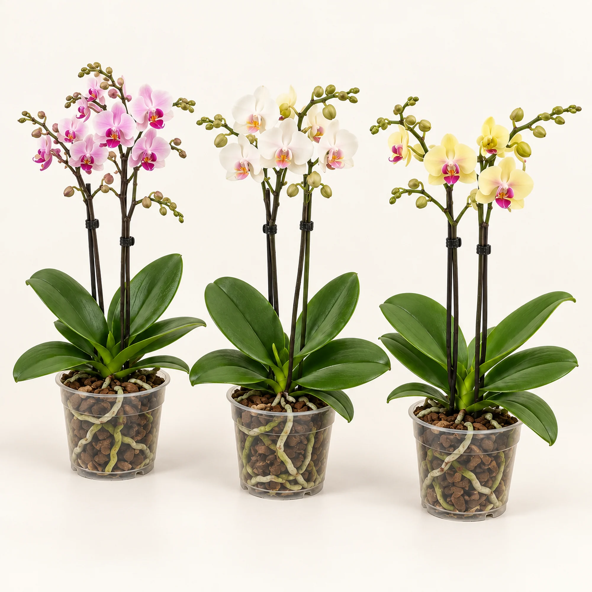 Фаленопсис 1/2/3-tak A2 Opti-flor Compacte Multi мікс 12/45 — другий ракурс