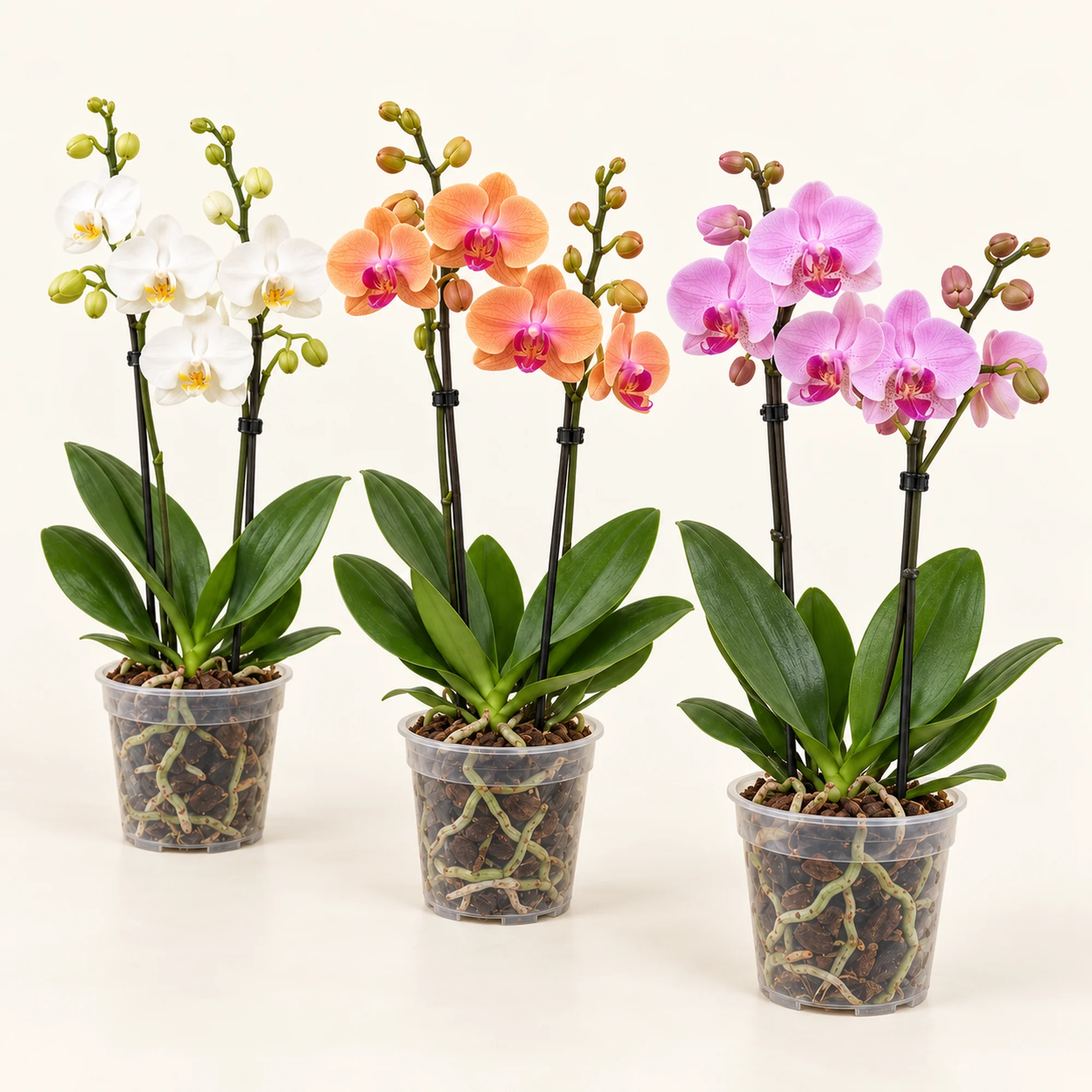 Фаленопсис 1/2/3-tak Opti-flor Multi мікс 12/45 — другий ракурс