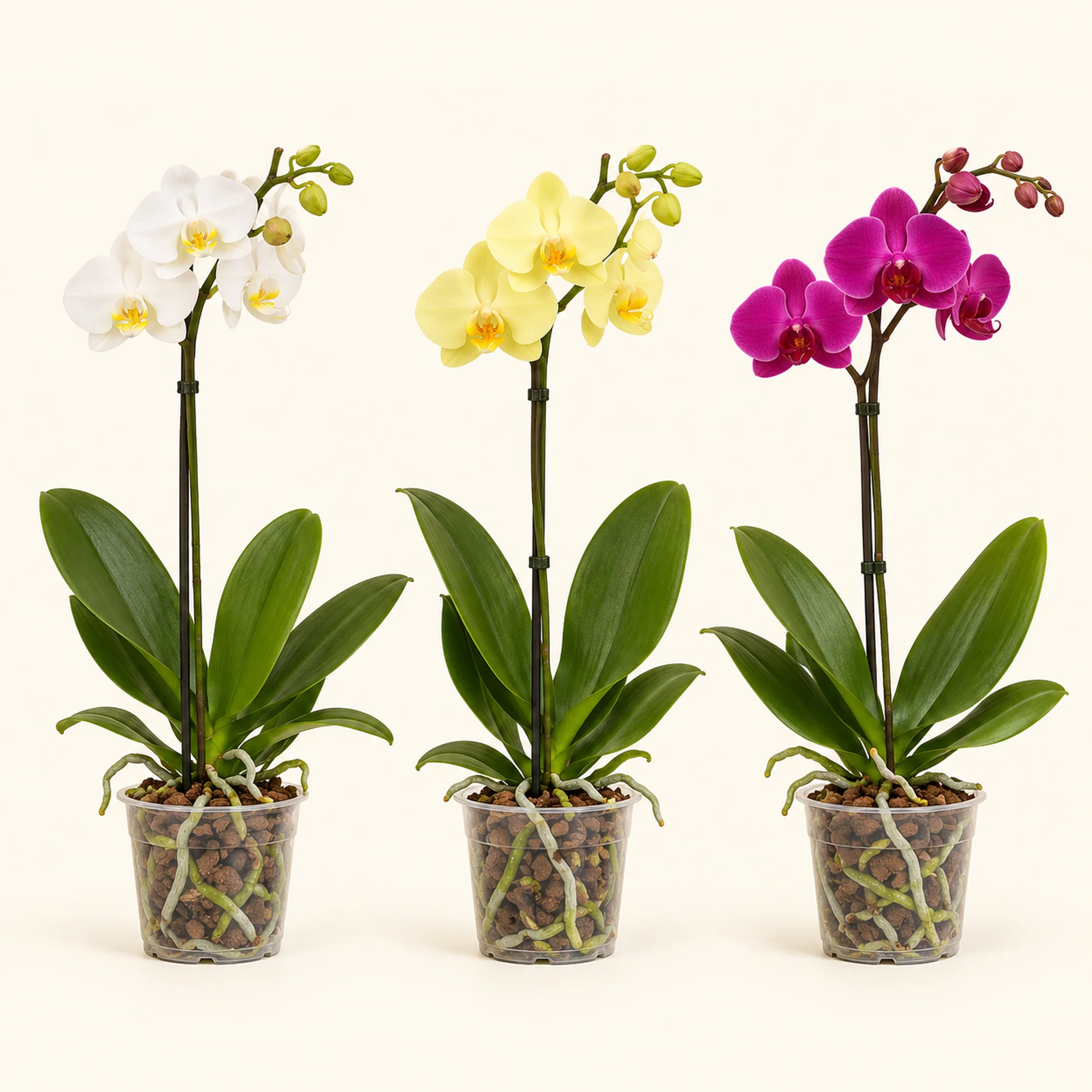 Орхідея (Фаленопсис) мікс Authentic The Orchid Growers — горщик 12 см, висота за прайсом 70 см